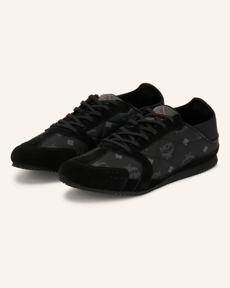 MCM Sneaker Federlite schwarz Schwarz
