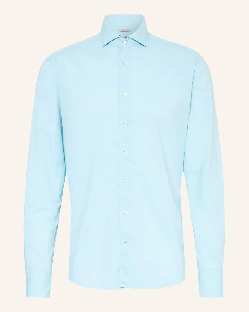 Stenströms Hemd Regular Fit blau Türkis