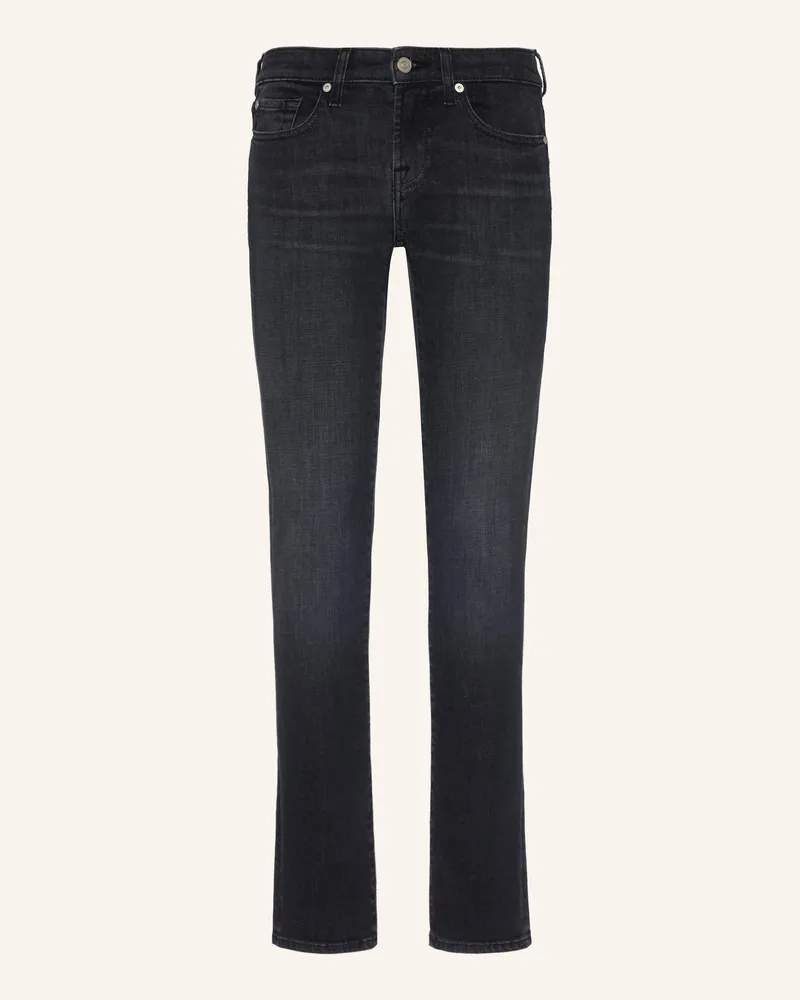 7 for all mankind Jeans LOW SKINNY Skinny Fit Schwarz