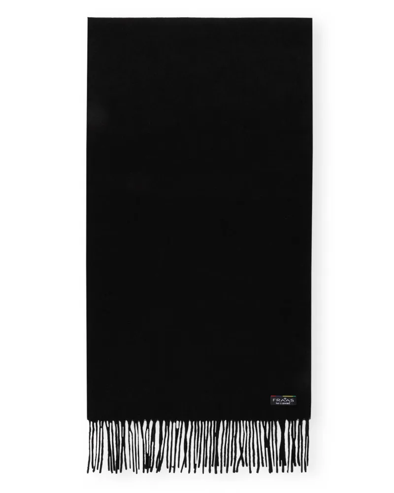 Fraas Schal schwarz Schwarz