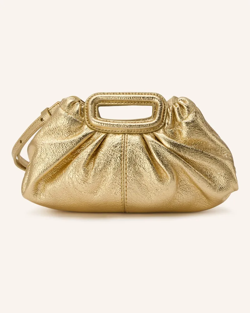 Maje Clutch gold Gold
