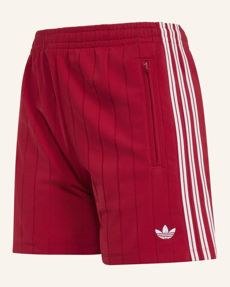 adidas Pinstripe Firebird Shorts rot Rot