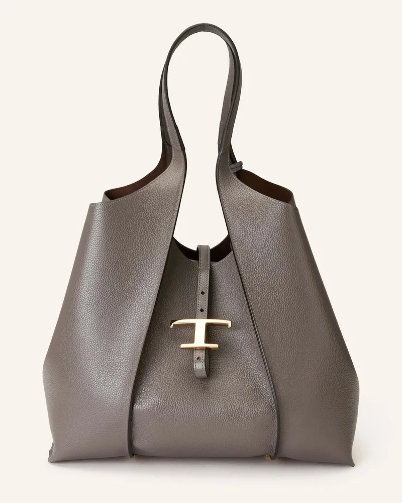 TOD'S Hobo-Bag mit Pouch Taupe