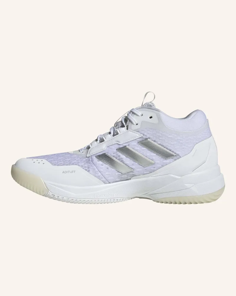 adidas Crazyflight 6 Mid Schuh Für Hallensportarten weiss Weiss