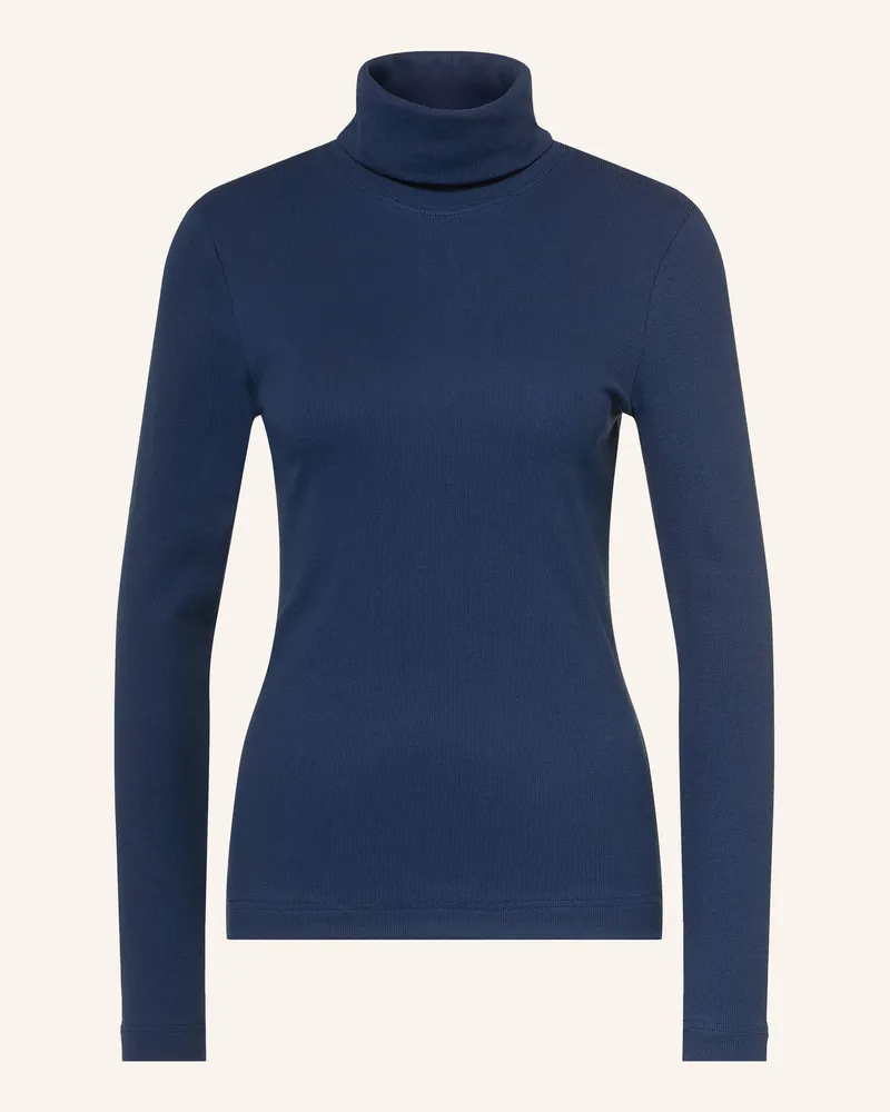 ZAíDA Rollkragenshirt blau Dunkelblau