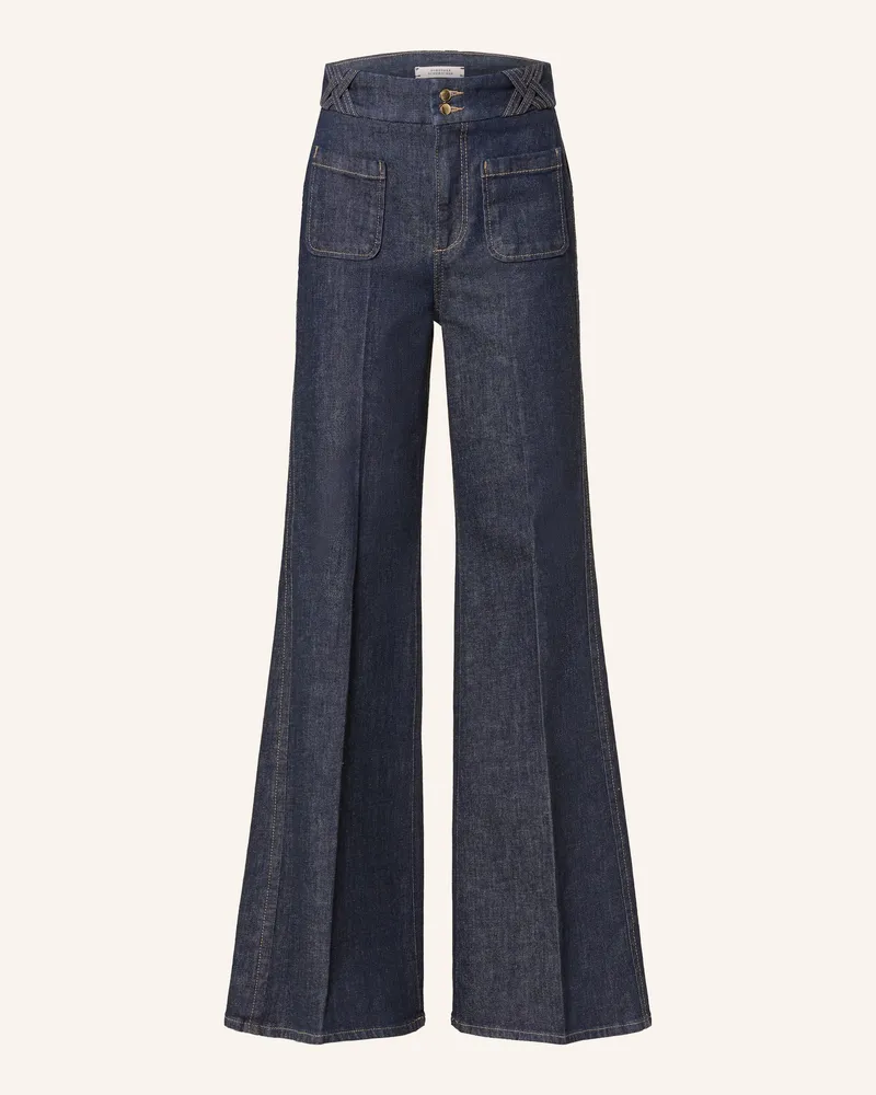 Dorothee Schumacher Flared Jeans blau 889