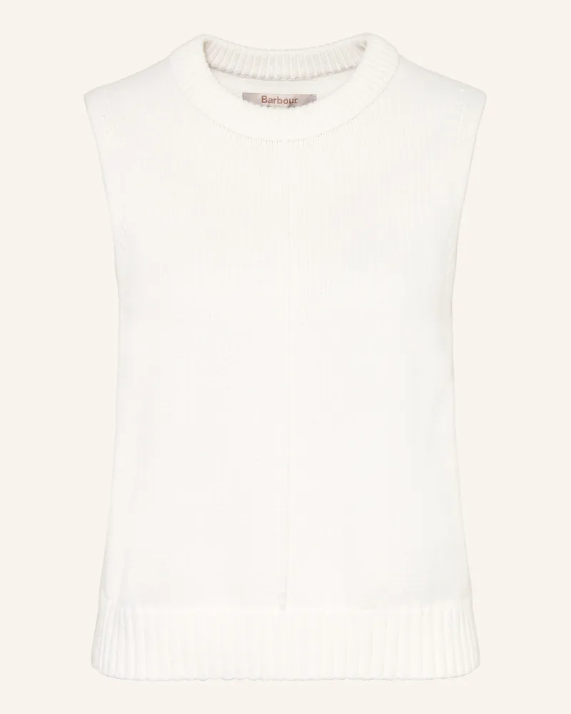 Barbour Stricktop weiss Weiss