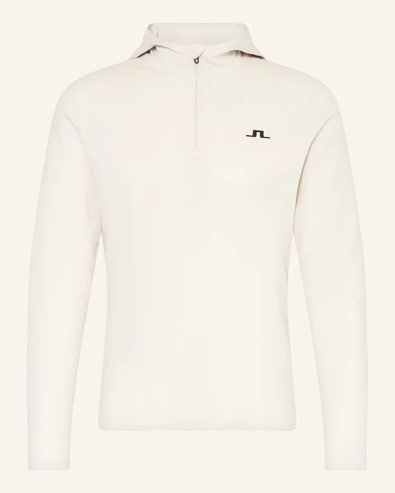 J.Lindeberg Funktionsshirt Ecru