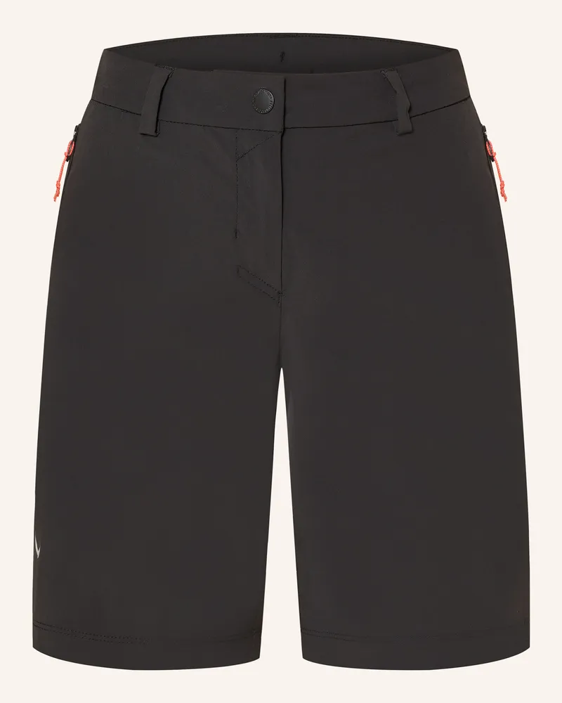 Salewa Trekkingshorts Puez Talvena schwarz Schwarz