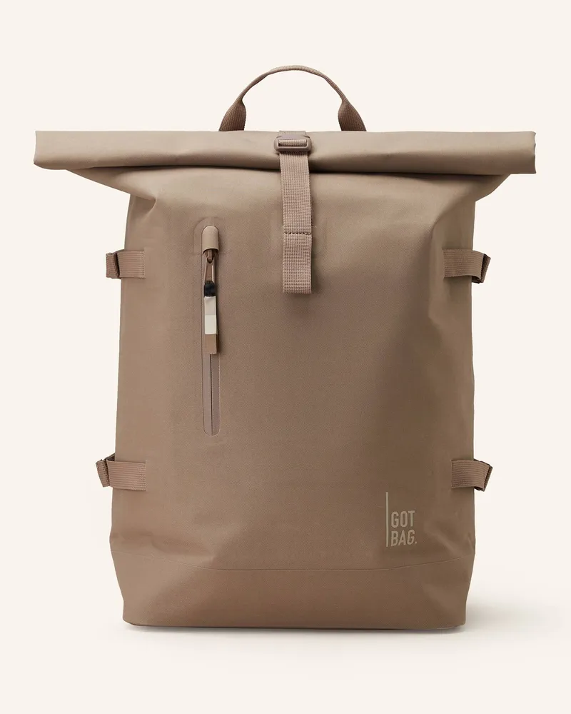 Got Bag Rucksack ROLLTOP 2.0 mit Laptop-Fach Taupe