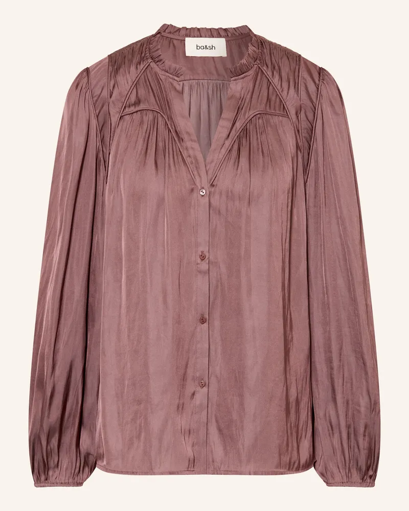 ba&sh Satinbluse Cesira braun Braun