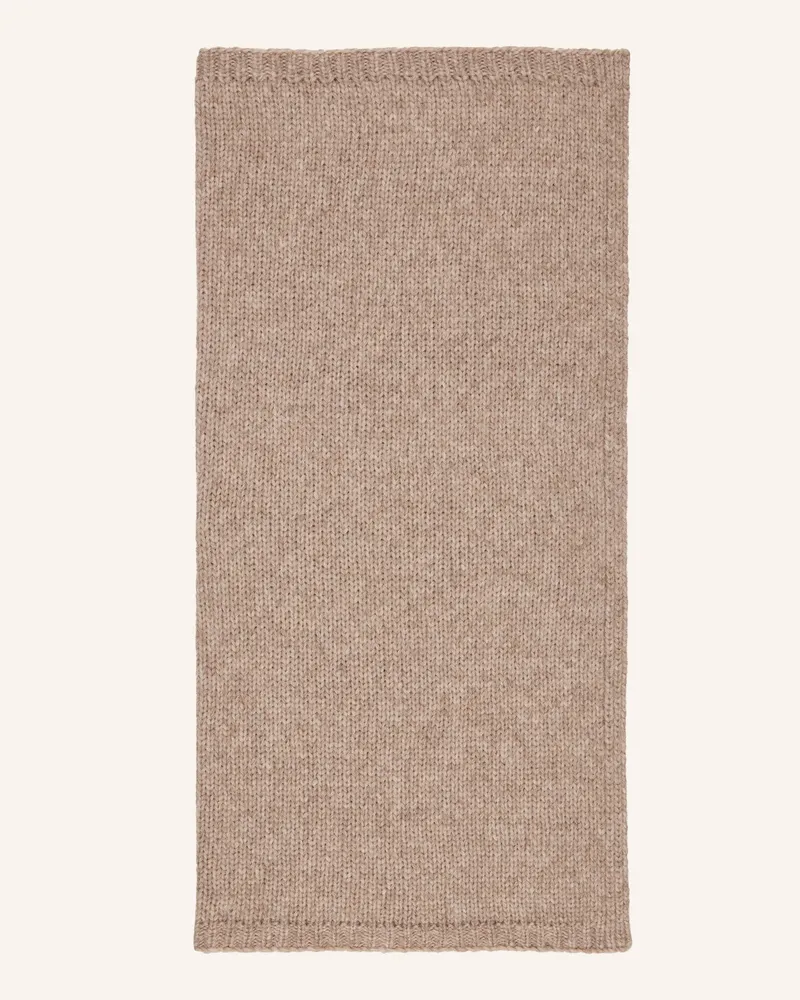 MAIAMI Tuch Mit Alpaka beige Hellbraun