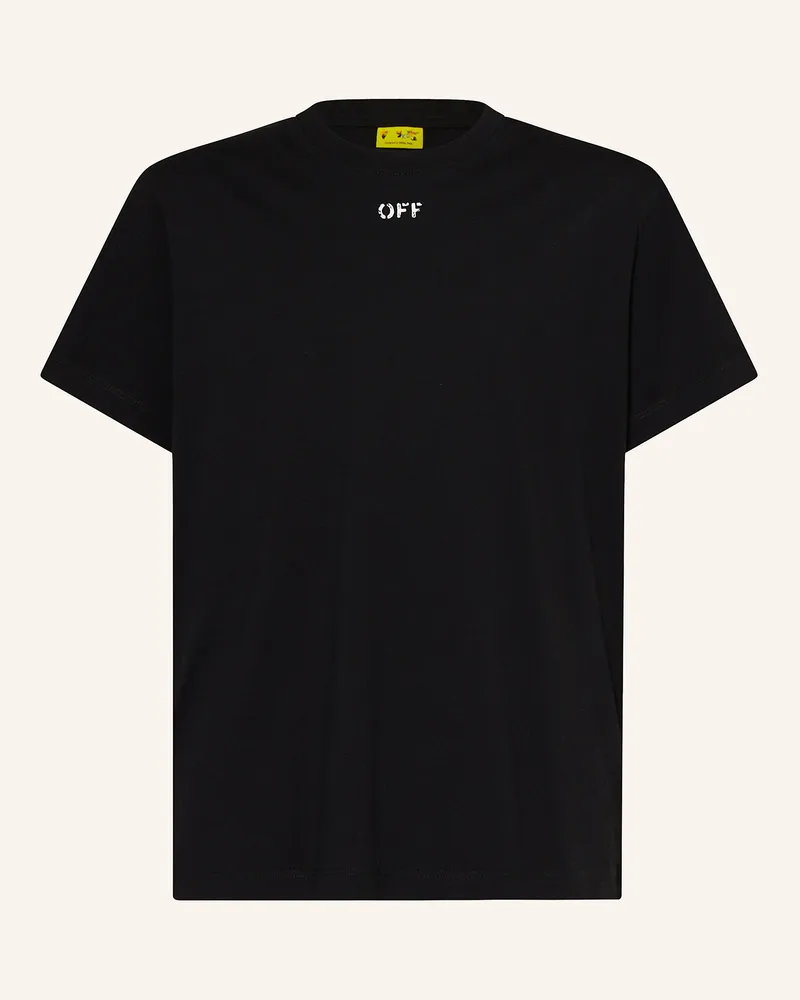 OFF-WHITE T-Shirt Schwarz