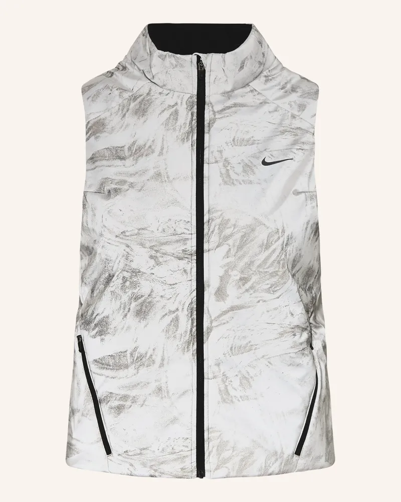 Nike Laufweste Swift Therma-Fit Adv grau Silber