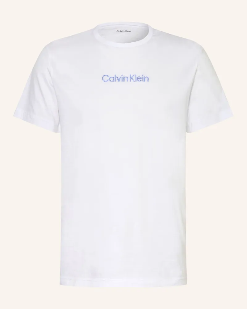 Calvin Klein Schlafshirt weiss Weiss