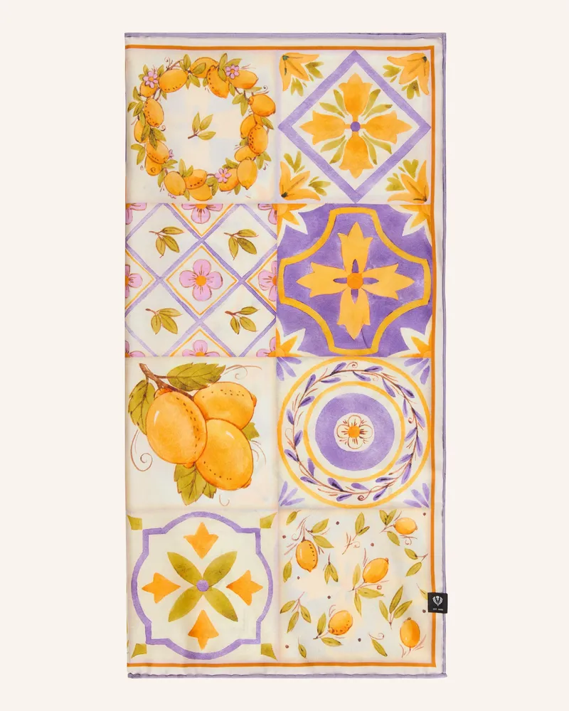 Fraas Seidentuch rosa Creme