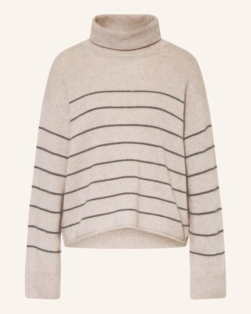 Marc O'Polo Pullover grau Hellbraun