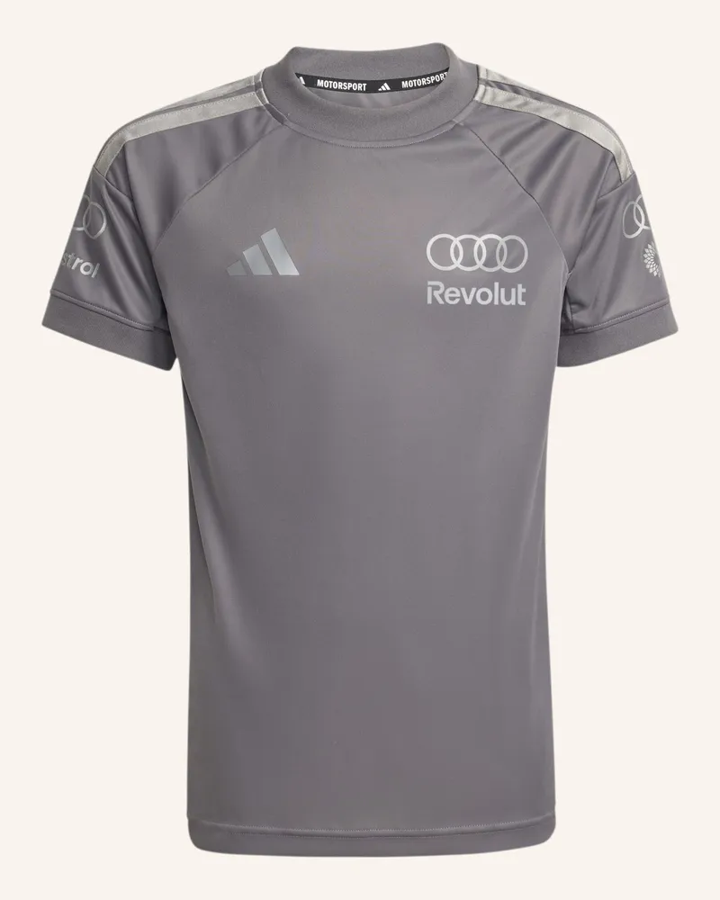 adidas Audi Revolut f1 Team Driver Replica Jersey grau Grau