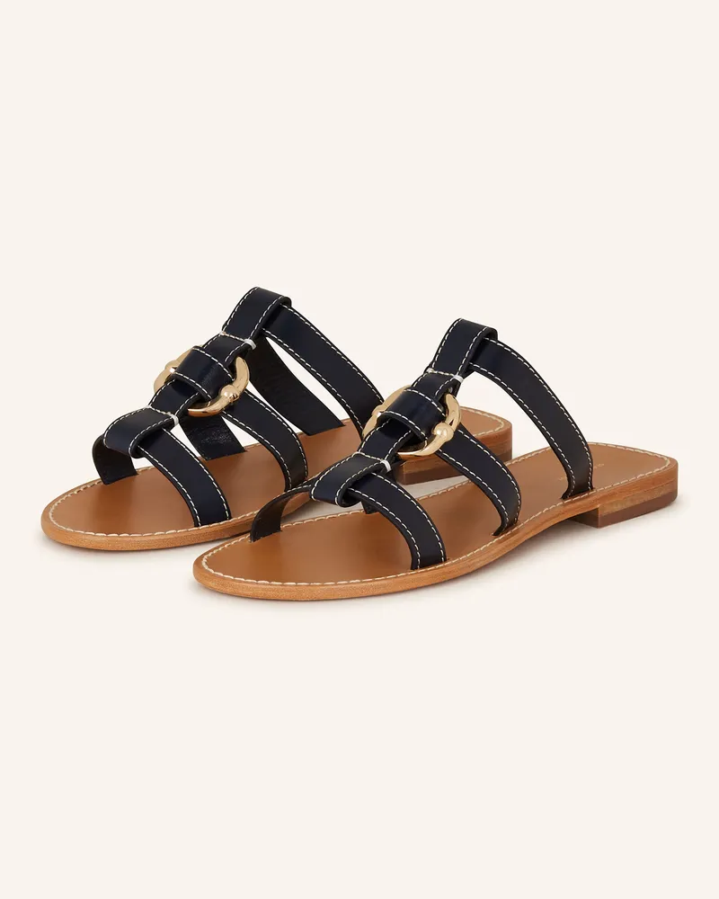 Claudie Pierlot Pantoletten Dunkelblau