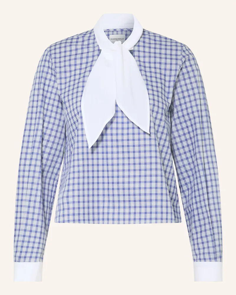 Claudie Pierlot Schluppenbluse beige Weiss