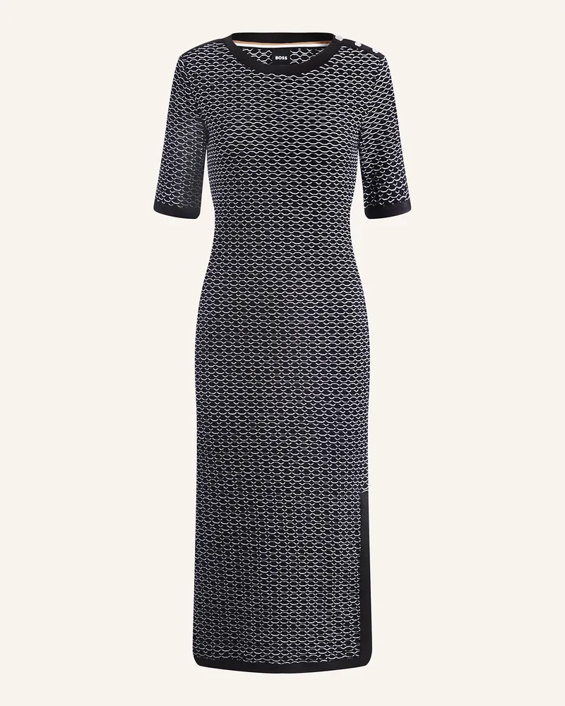 HUGO BOSS Strickkleid ETANAH Schwarz