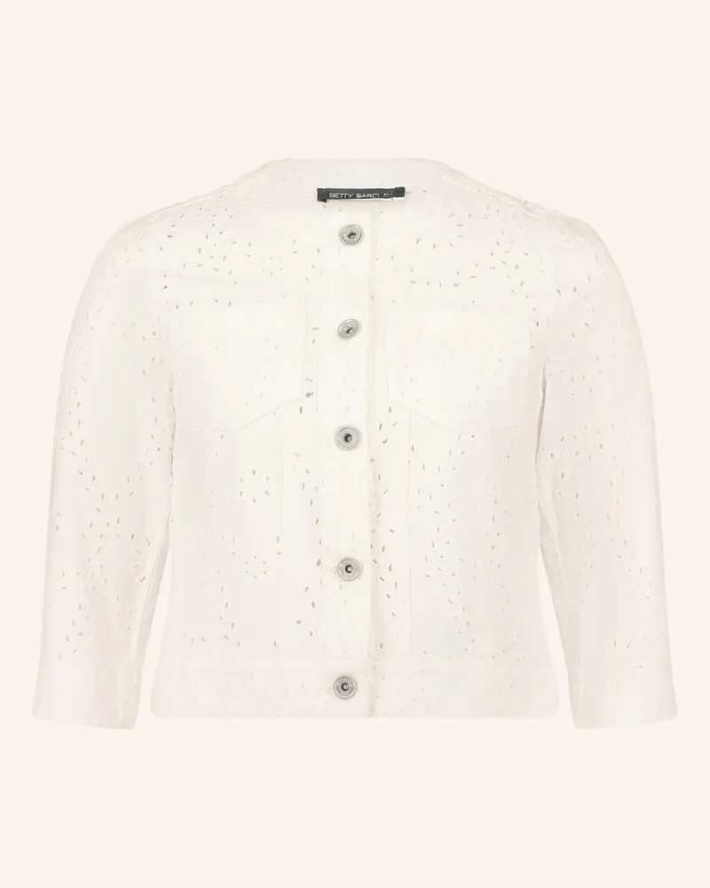 Betty Barclay Jeansjacke Mit 3/4-Arm weiss 1014