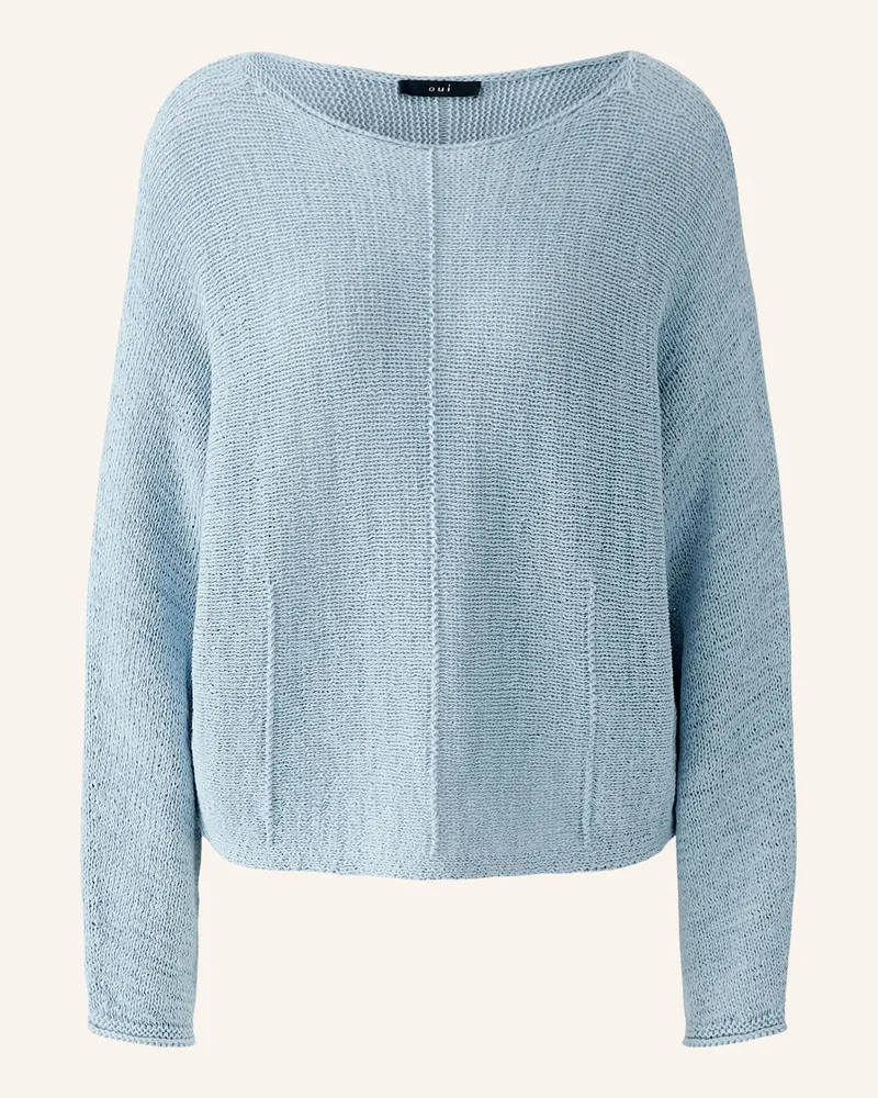 Oui  Pullover Hellblau