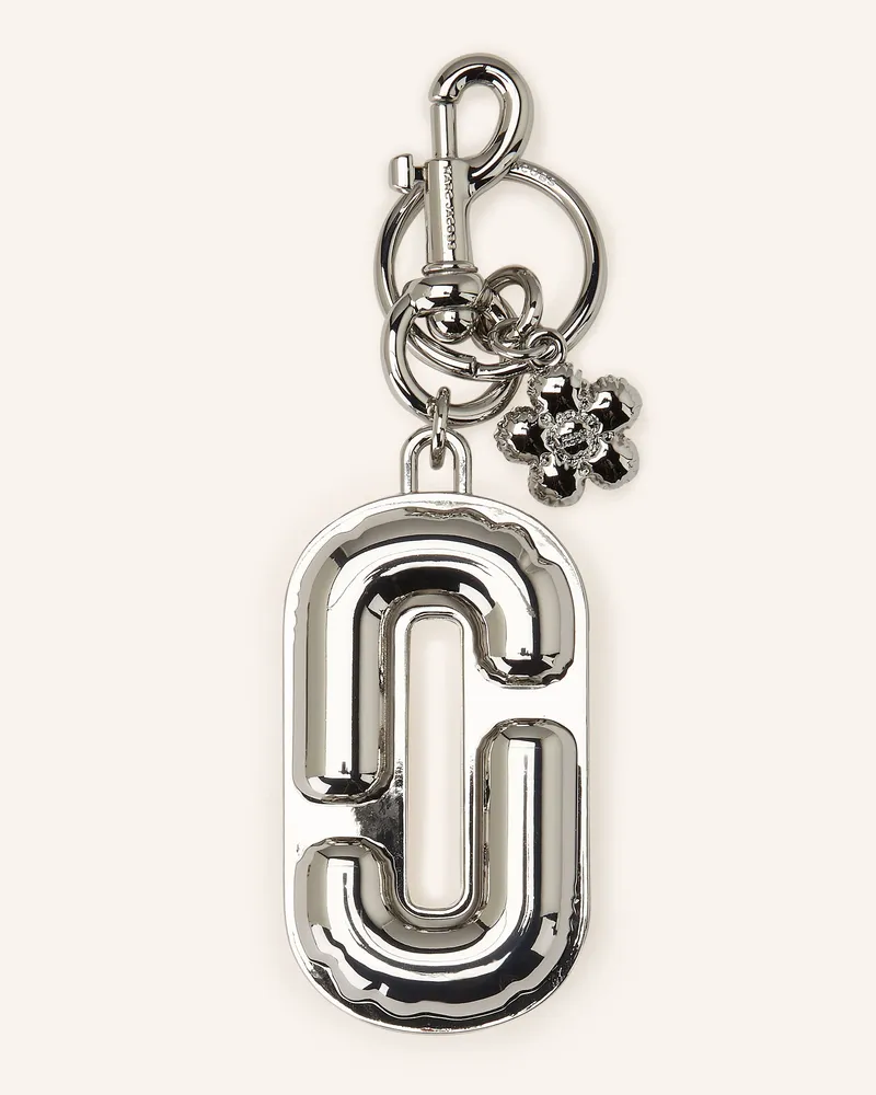 Marc Jacobs Taschenanhänger THE J MARC BALLOON BAG CHARM Silber