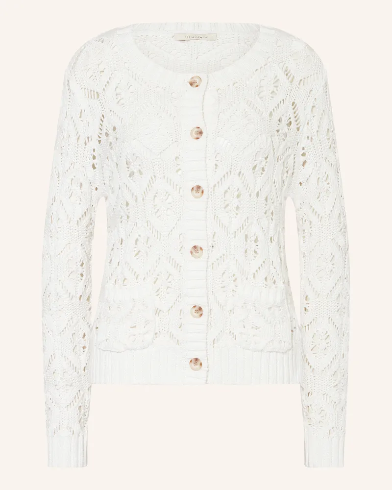 lilienfels Strickjacke Weiss