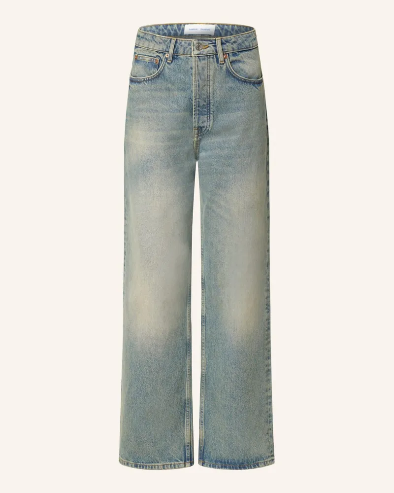 Samsøe & Samsøe Straight Jeans SHELLY Blau