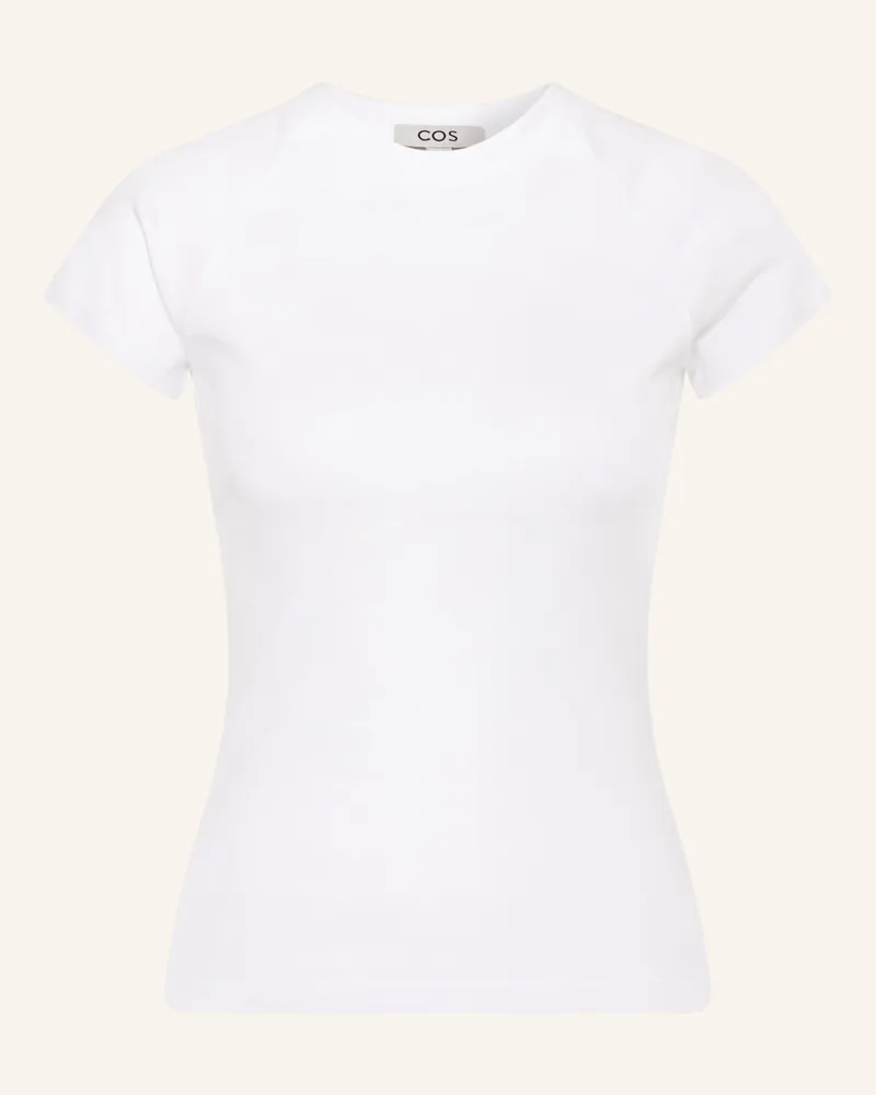 COS T-Shirt weiss Weiss