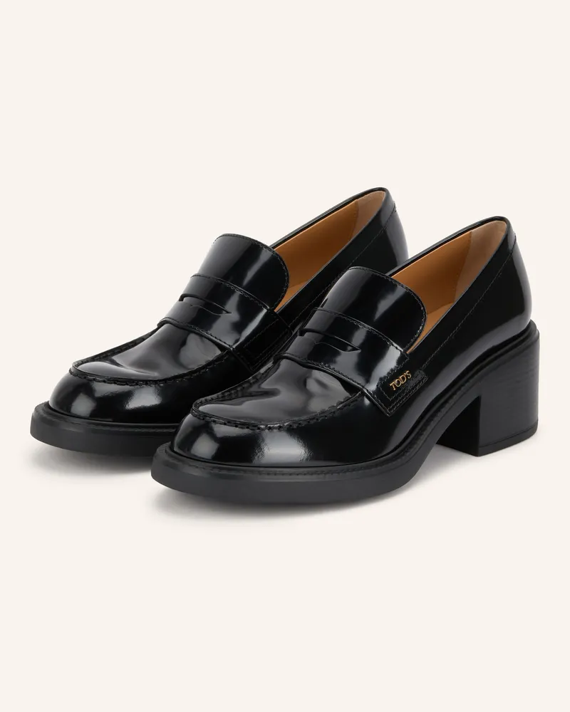 TOD'S Penny-Loafer schwarz Schwarz