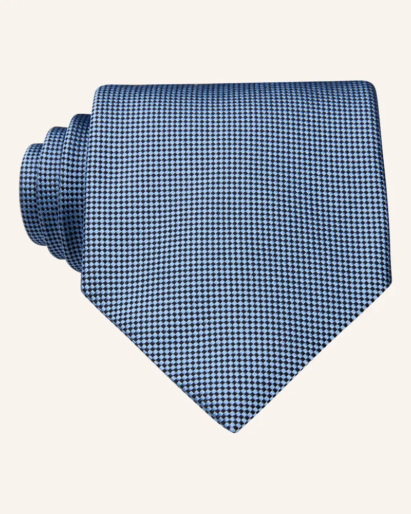 Ermenegildo Zegna Krawatte Blaugrau