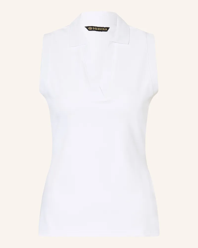 GOLDBERGH Funktions-Poloshirt Caroline weiss Weiss