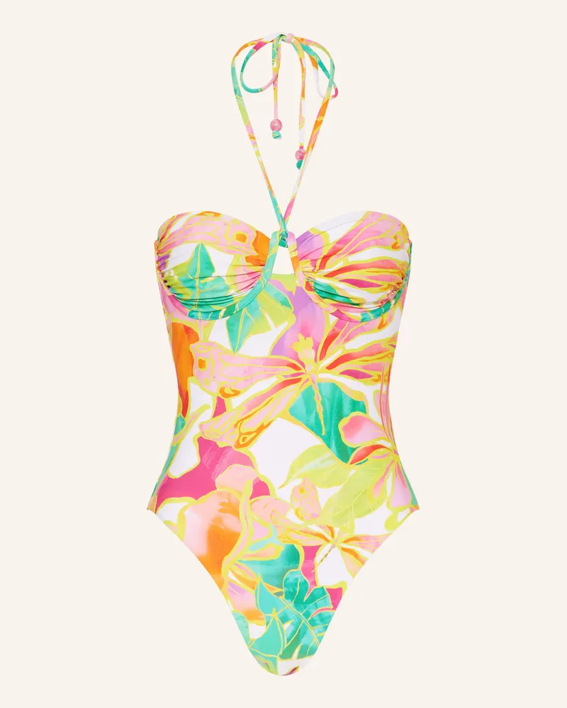 Seafolly Australia Bügel-Badeanzug WONDERLAND Gelb