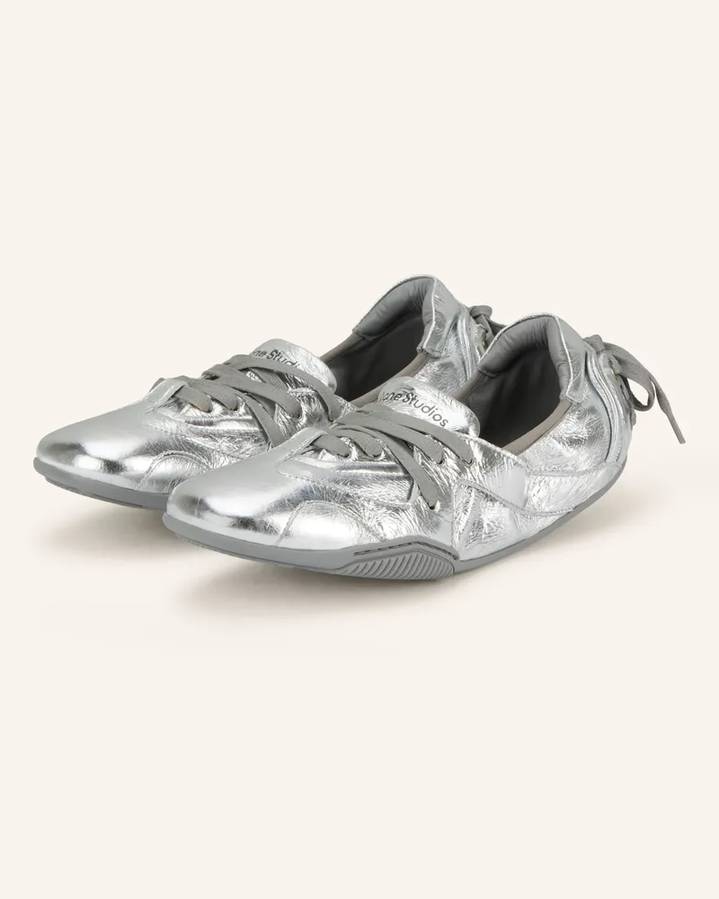 Acne Studios Ballerinas Silber