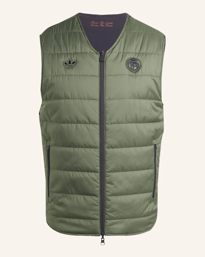 adidas Fc Bayern München Terrace Icons Weste lila Schwarz