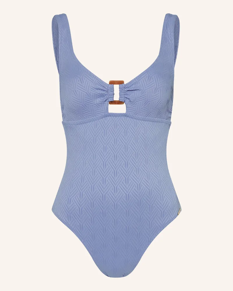 watercult Badeanzug ISLAND NOSTALGIA Hellblau