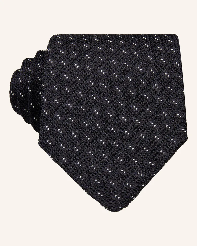 Dressler Krawatte blau Schwarz