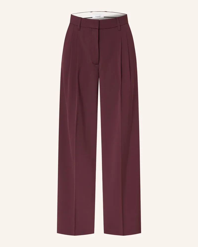 COMMA Marlenehose rot Dunkelrot