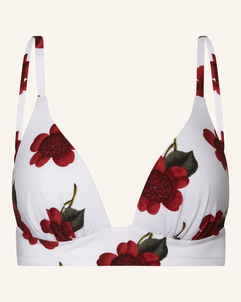 Maryan Mehlhorn Bralette-Bikini-Top THE BLOOM Weiss