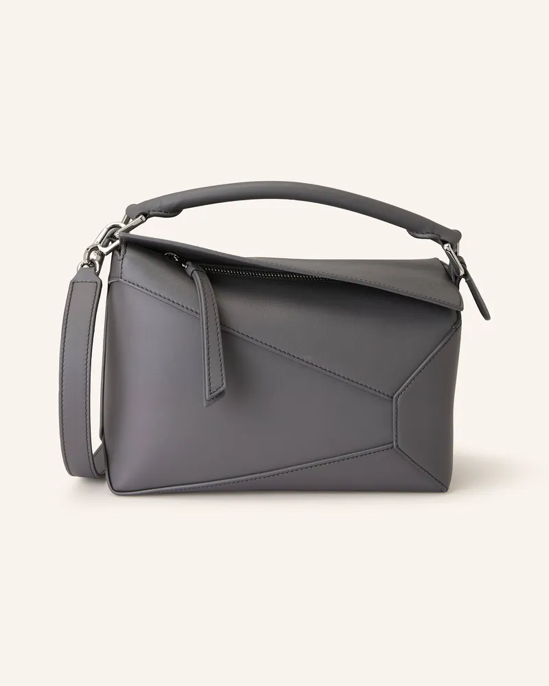 Loewe Handtasche PUZZLE EDGE SMALL Grau