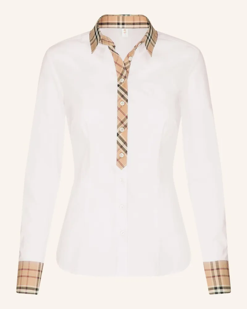 Seidensticker Hemdbluse weiss Weiss