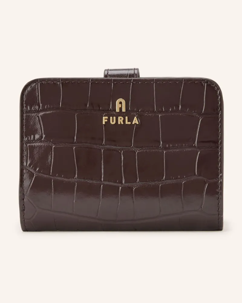 Furla Geldbörse Camelia braun Dunkelbraun