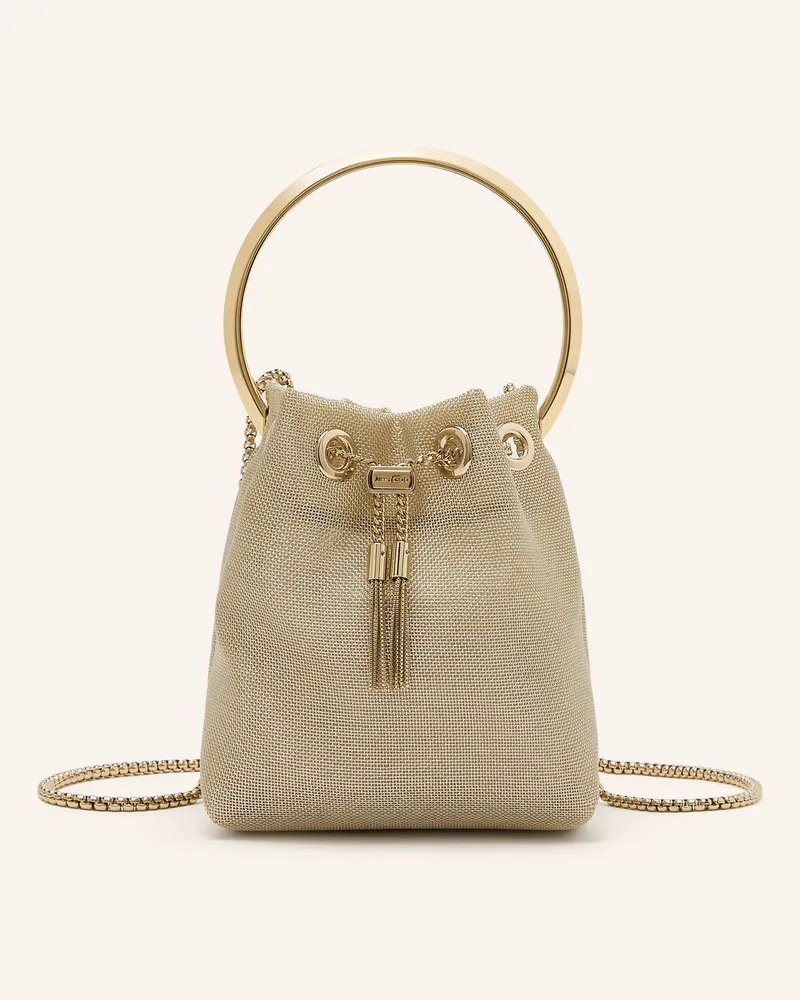 Jimmy Choo Umhängetasche Bon Bon Mini gold Gold