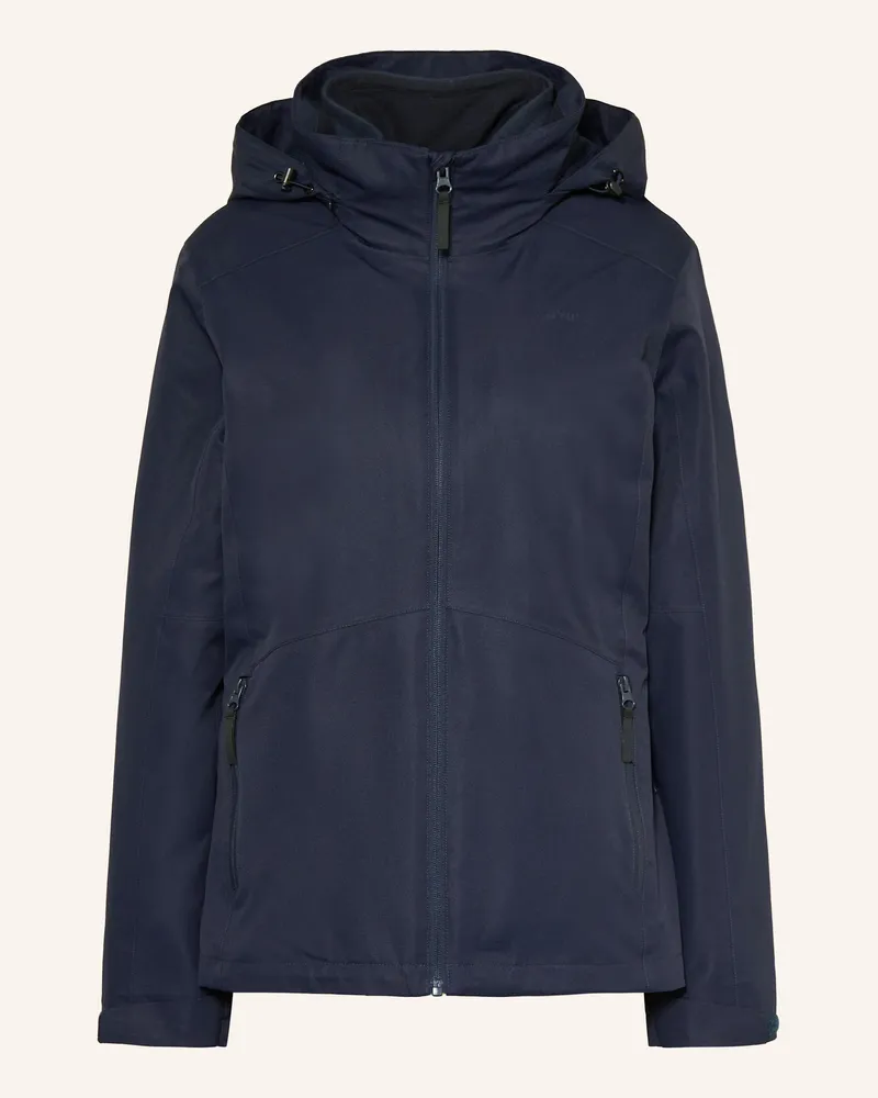 me°ru' 2-in-1-Jacke Dunkelblau