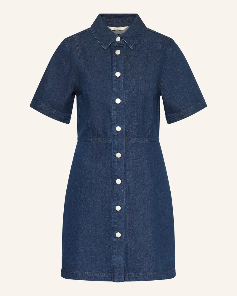 Barbour Jeanskleid Maia blau Dunkelblau