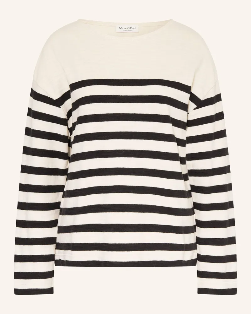 Marc O'Polo Longsleeve blau Weiss
