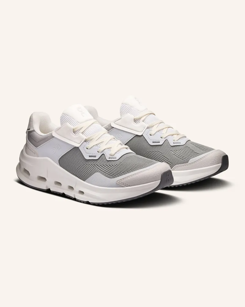ON Sneaker Cloudnova Rift weiss Grau