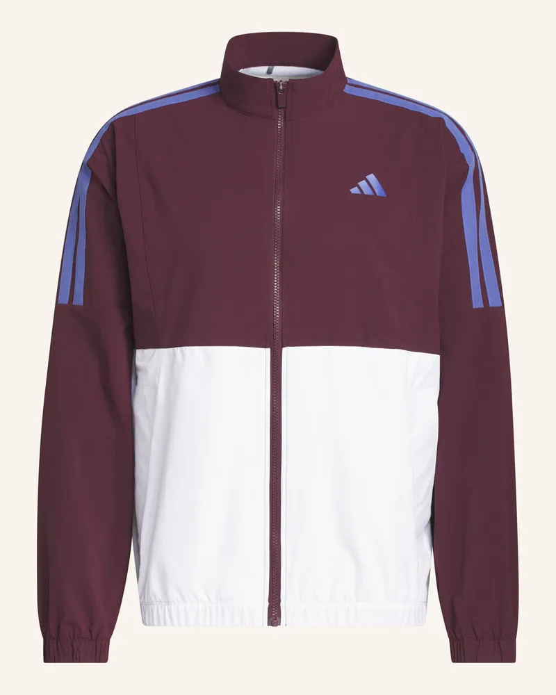 adidas Beyond Twistweave Full-Zip Windbreaker weiss Weiss
